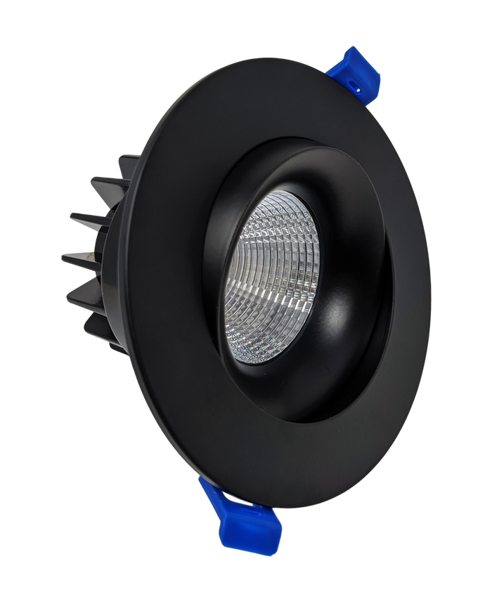 Dawnray DR40RB-BK 4" 5CCT LED Baffle Recessed Fixture