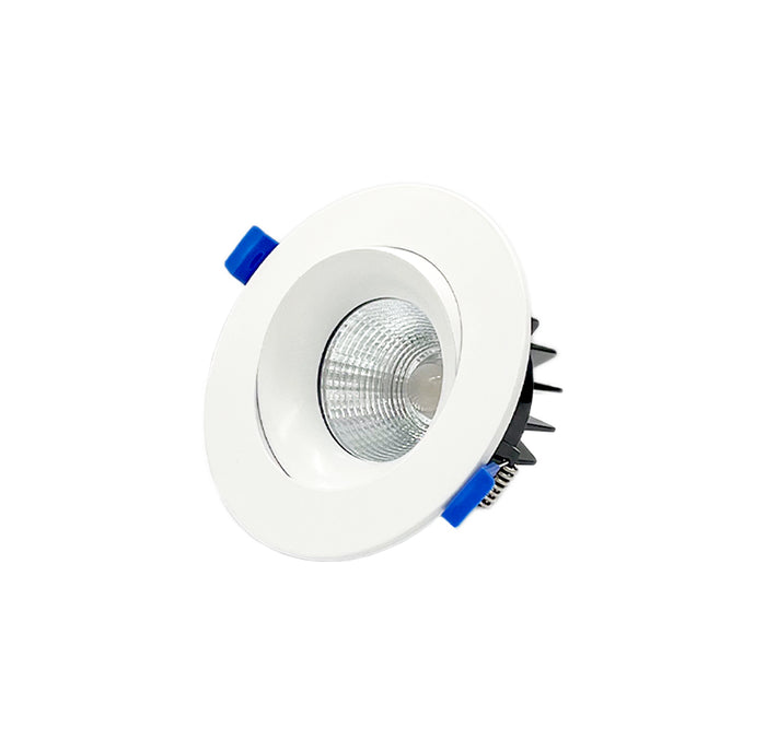 Dawnray DR40RBD-WH/BK/SN 4" Dim to Warm LED Baffle Recessed Fixture