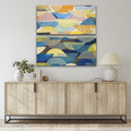 'Day/Night No. 1' 2 Piece Wrapped Canvas Wall Art Set