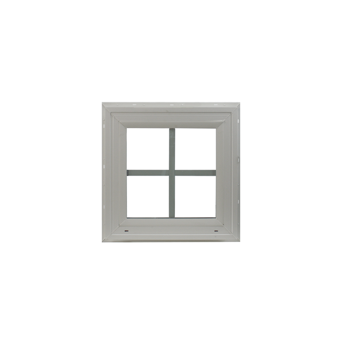 Decorative Window 12" x 12" Double Pane Standard Glass Clear Front