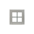 Decorative Window 16" x 16" Double Pane Standard Glass Clear Front