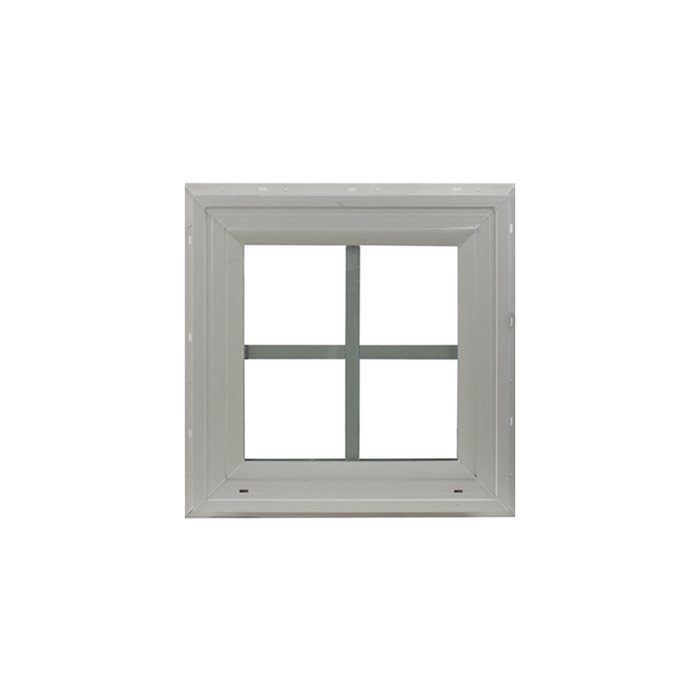 Decorative Window 18" x 18" Double Pane Standard Glass Clear Front