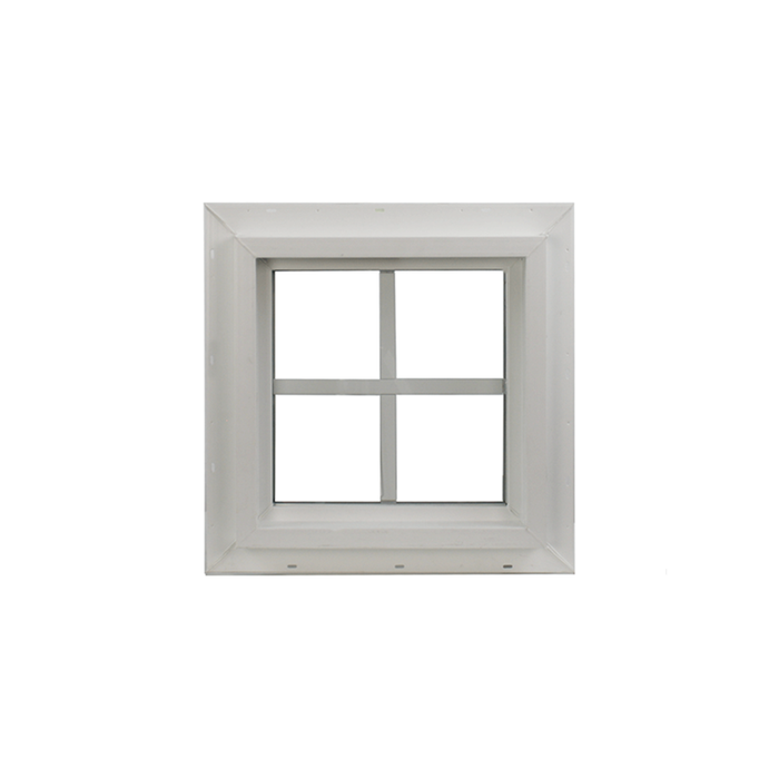 Decorative Window 18" x 18" Double Pane Standard Glass Clear Back