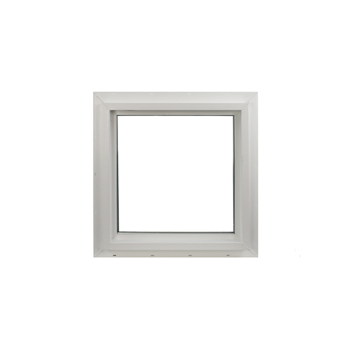 Decorative Window 18" x 18" Double Pane Standard Glass Clear No Grid Back