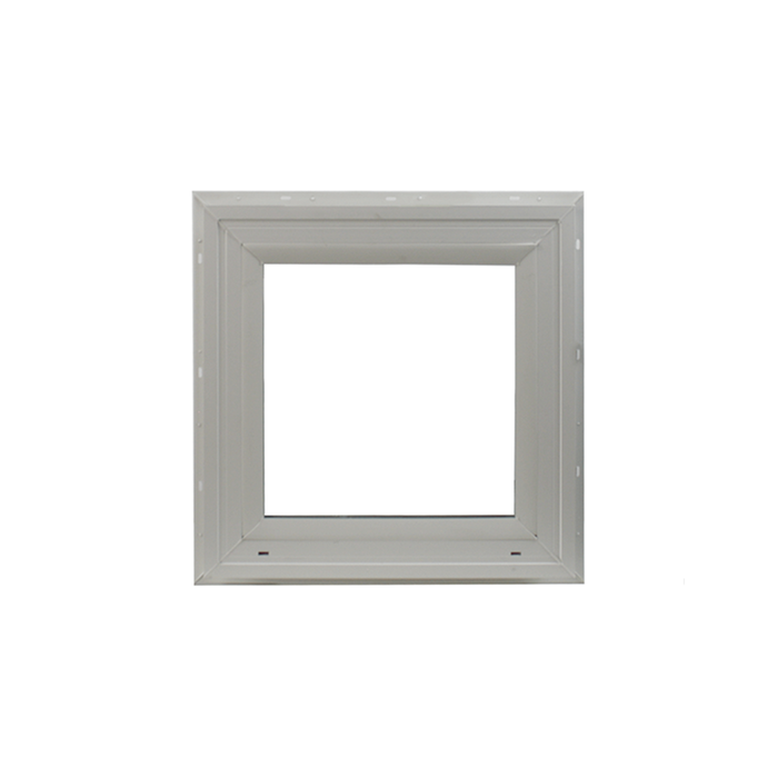 Decorative Window 20" x 20" Double Pane Standard Glass Clear No Grid Front