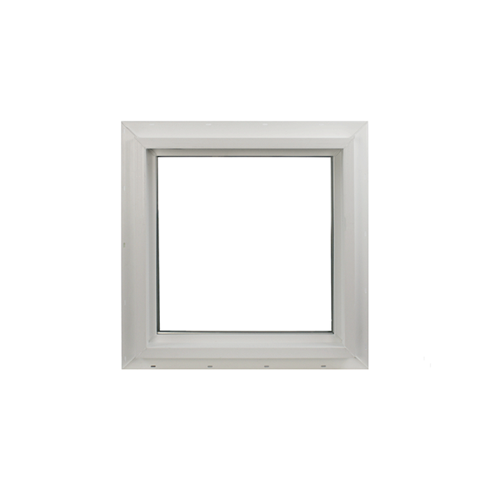 Decorative Window 20" x 20" Double Pane Standard Glass Clear No Grid Back