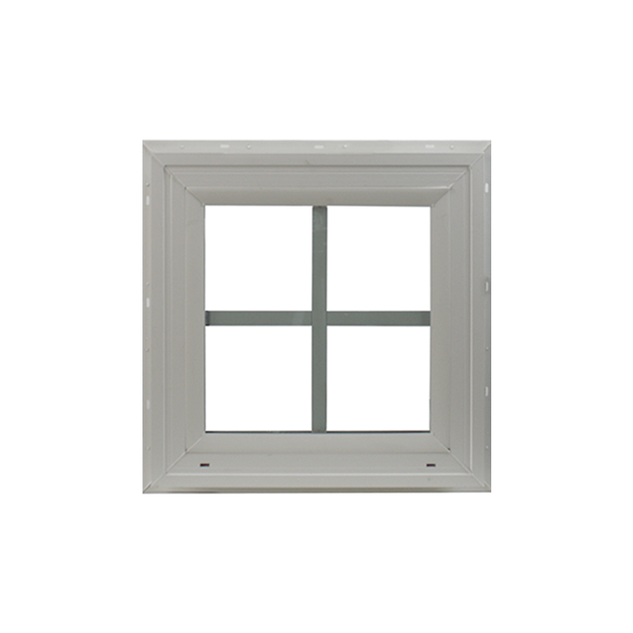 Decorative Window 24" x 24" Double Pane Standard Glass Clear Front