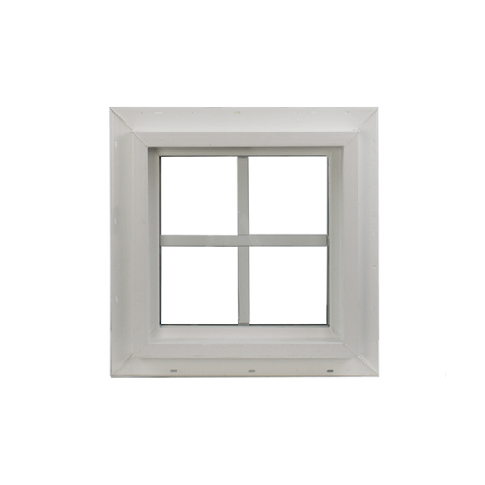 Decorative Window 24" x 24" Double Pane Standard Glass Clear Back