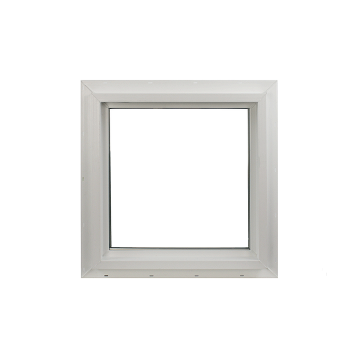 Decorative Window 24" x 24" Double Pane Standard Glass Clear Back No Grid