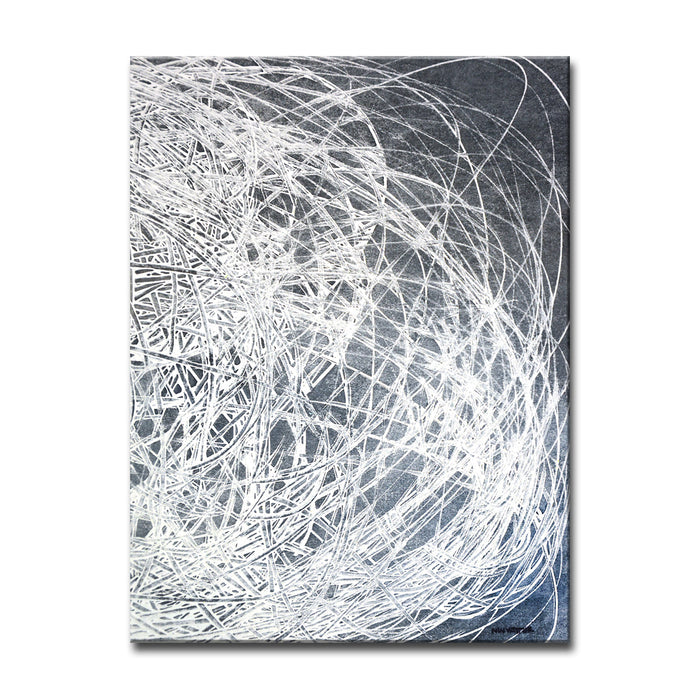 'Denim Threads No. 2' Wrapped Canvas Wall Art