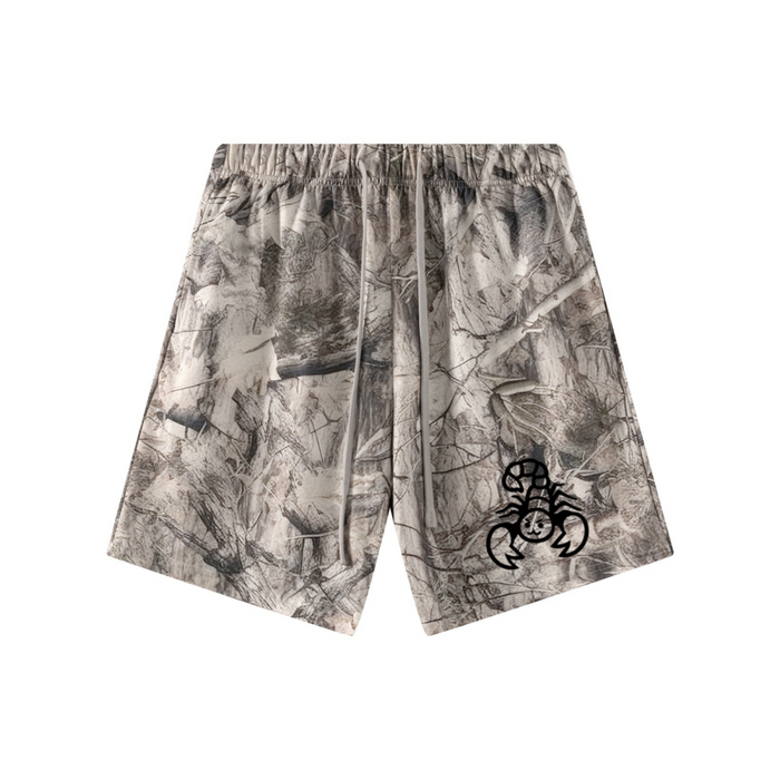 240GSM Men’s Relaxed Fit Camouflage Shorts Branch Camouflage