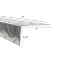 Diamond Plate Threshold - Shed Windows and More, Inc.
