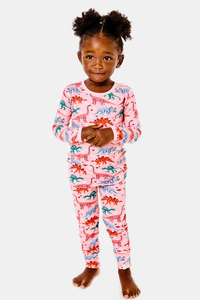 Dinosaur Garden Infant Pajama Set