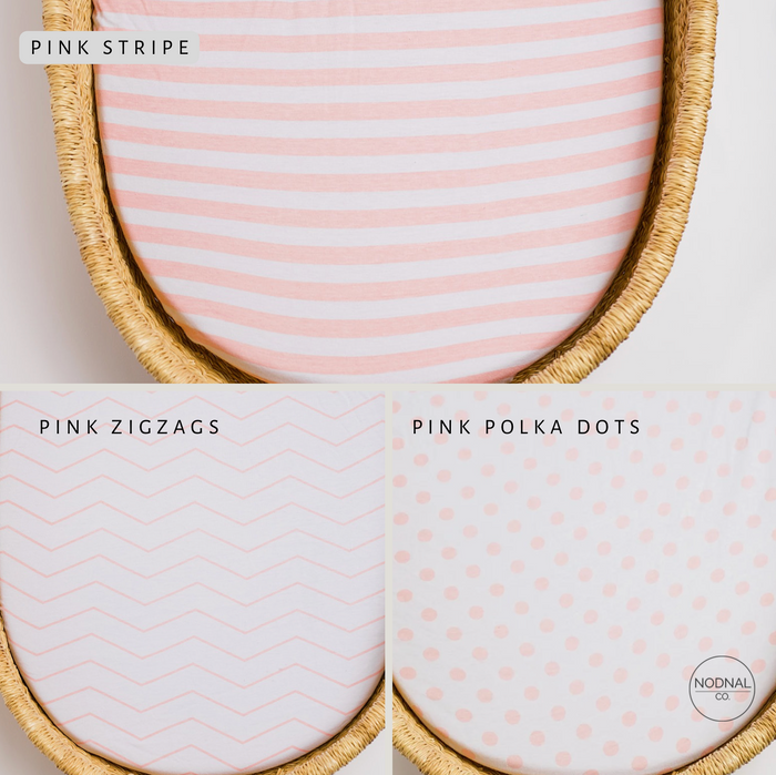 Pink Zigzags / Small