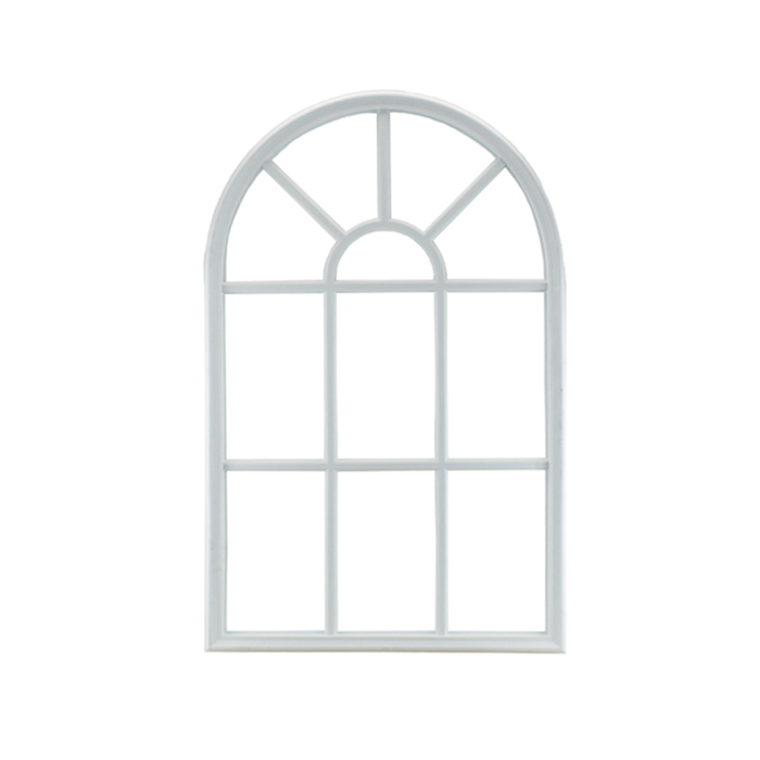 Door Glass 11-Lite Arch Half Lite Window Insert External Grids - Shed Windows and More, Inc.