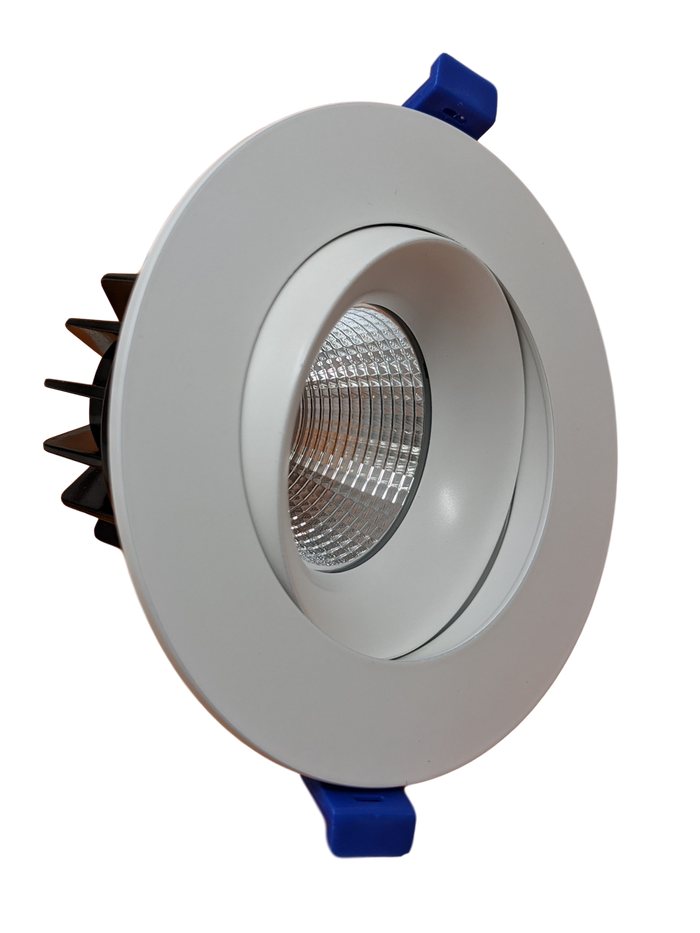 DR40RB-WH/BK/SN | Dawnray 4" LED Baffle Recessed Downlight 5CCT