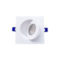 DR40SG-WH/BK/BN | Dawnray 4" 5CCT LED Recessed Lighting Gimbal Square White/Black/Brushed Nickel