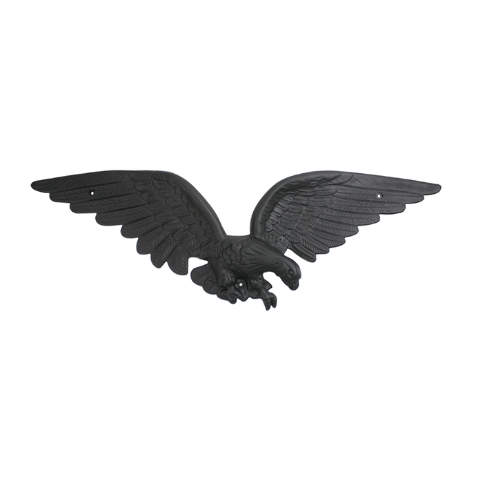 Eagle Wall Mount, Black Americana Outdoor Decor - Shed Windows and More, Inc.