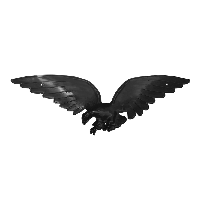 Eagle Wall Mount, Black Americana Outdoor Decor - Shed Windows and More, Inc.