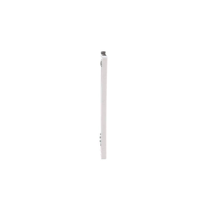Eaton PJS264W 4-Gang Decora Screwless Mid-size Wallplate, White