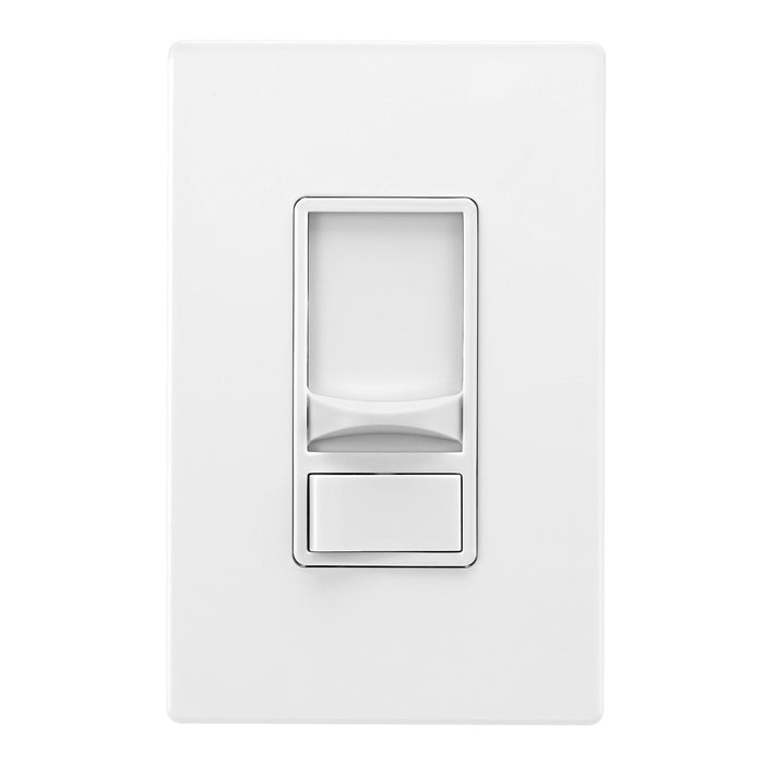 Eaton SUL06P-W Slide Dimmer Switch, Single Pole, 3-Way, White