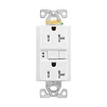 Eaton TRAFGF20W AFCI/GFCI Combination Duplex Receptacle, 20A, White