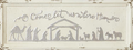Embossed Glitter Nativity Sign