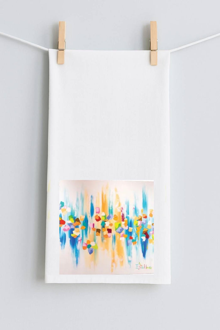 Estelle's Abstract Tea Towel