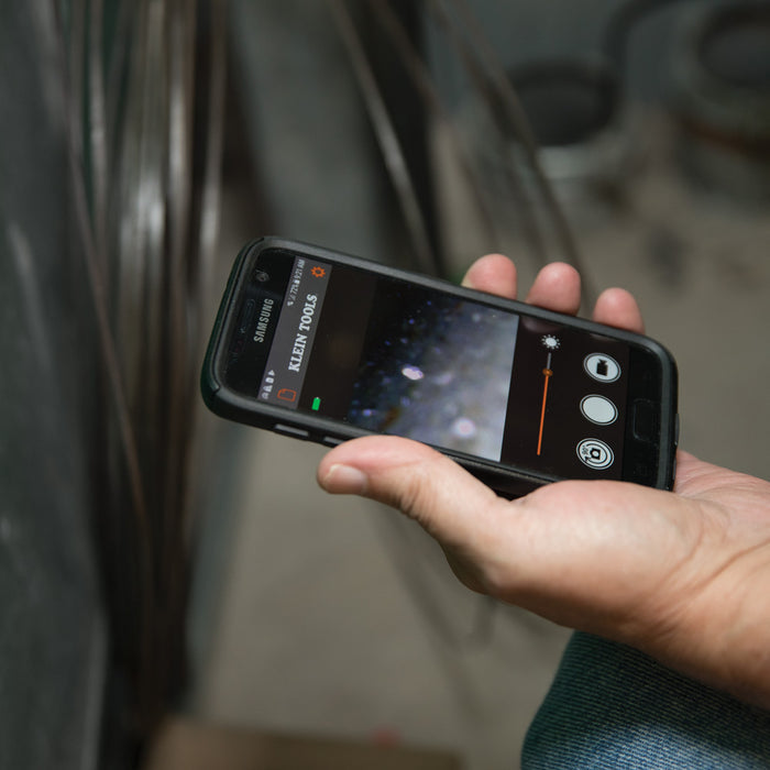 ET20 | Klein Tools WiFi Borescope Smartphone Inspection Camera