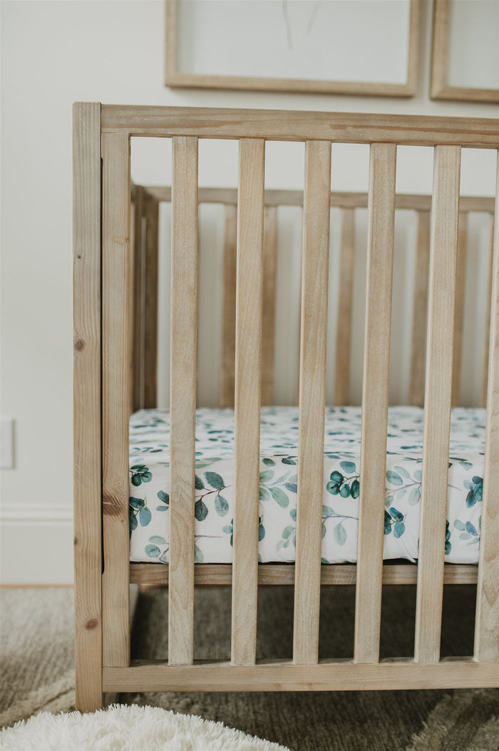 Nodnal Co Eucalyptus Fitted Crib Sheet - Premium Baby Bedding & Essentials