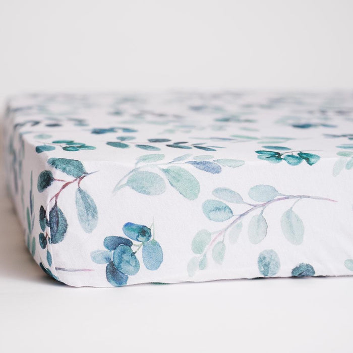 Nodnal Co Eucalyptus Mini Crib Fitted Sheet - Premium Baby Bedding & Essentials