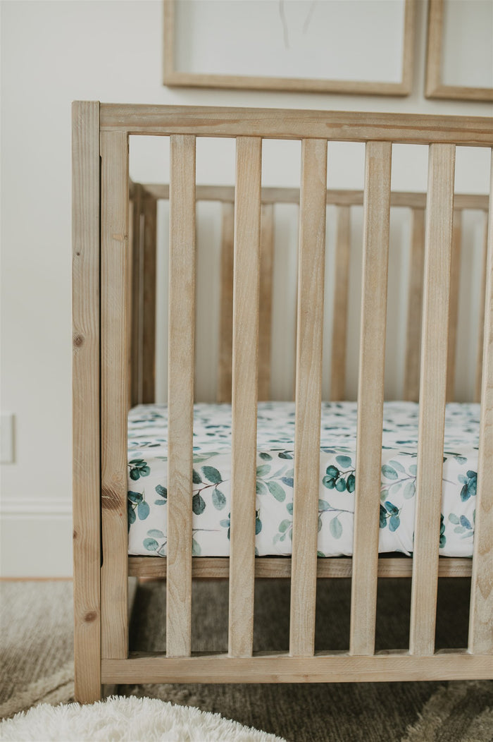Nodnal Co Eucalyptus Mini Crib Fitted Sheet - Premium Baby Bedding & Essentials