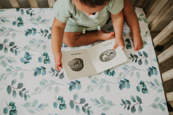 Nodnal Co Eucalyptus Fitted Crib Sheet - Premium Baby Bedding & Essentials