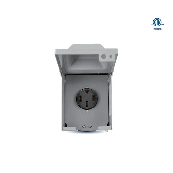 EV-14-50-R | NEMA 14-50R EV Receptacle, 50A, Outdoor Enclosure