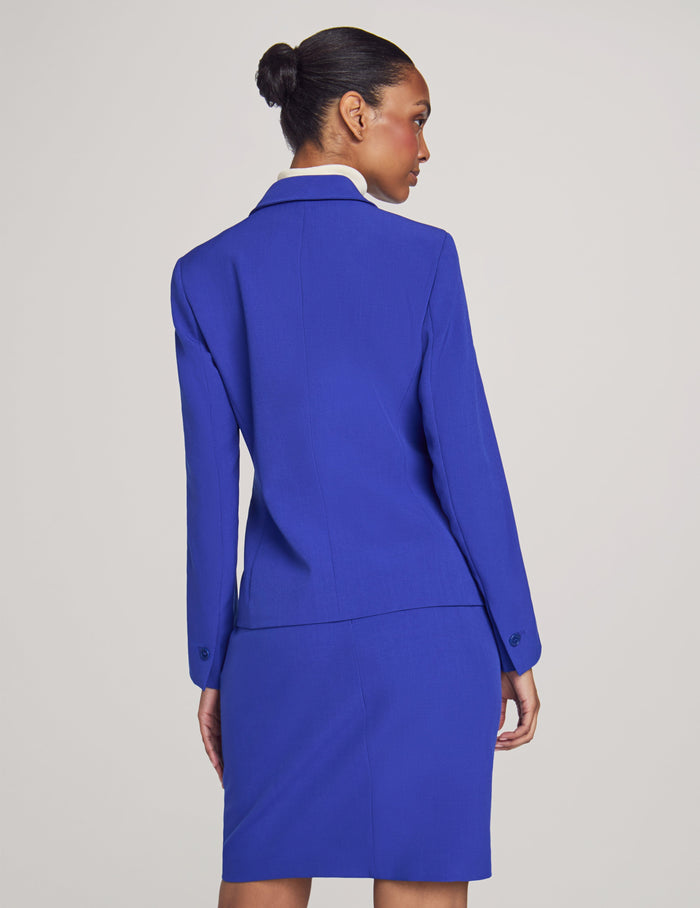 Anne Klein Executive Collection Blazer and Skirt Suit Set