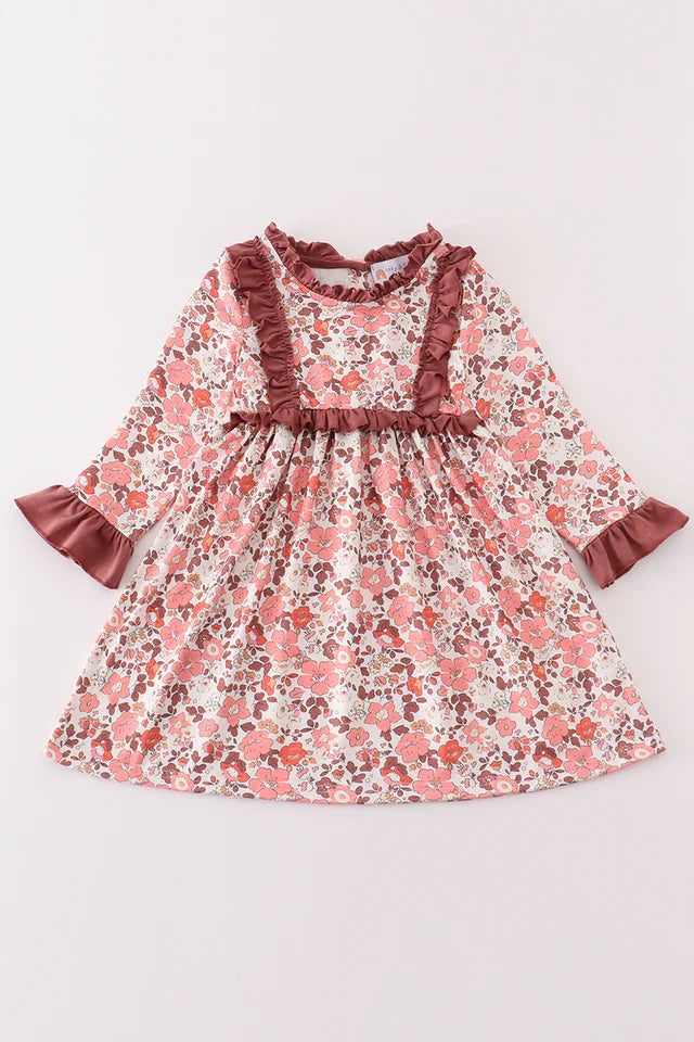 Fall Floral Dress