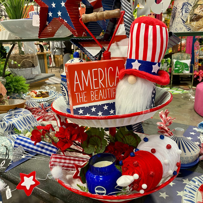 Festive Fourth of July Floral Spray