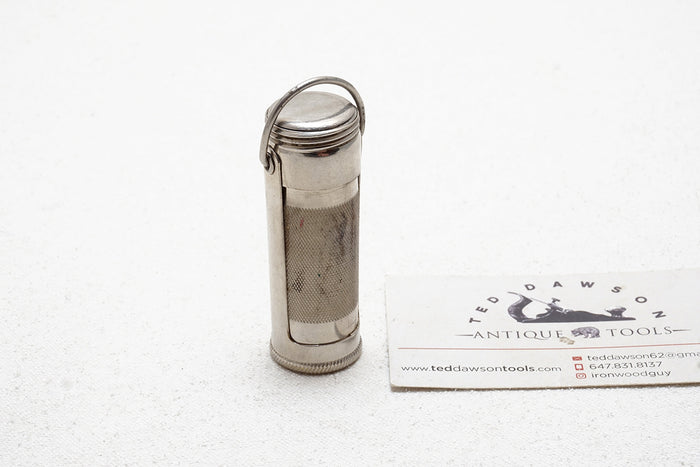 FINE MARBLES PATENT 1900 MATCH SAFE