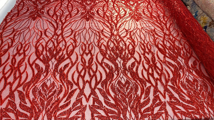 Fire Beaded Lace
