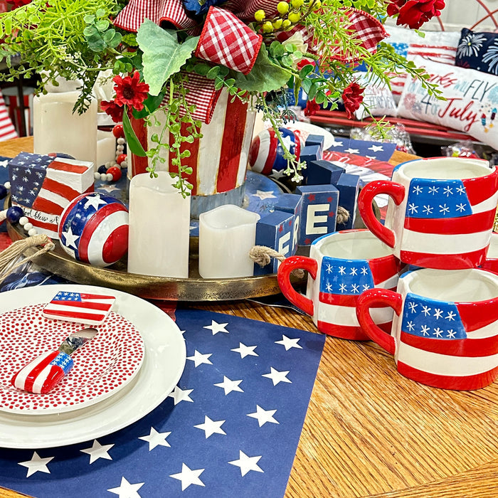 Flag Shaped Mug by Happy Everything!