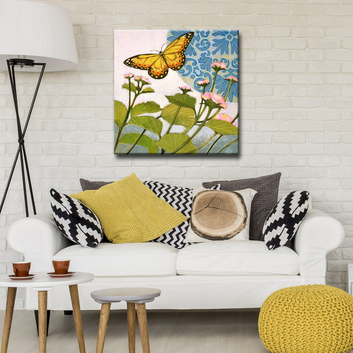 'Flitter No. 2' Wrapped Canvas Wall Art