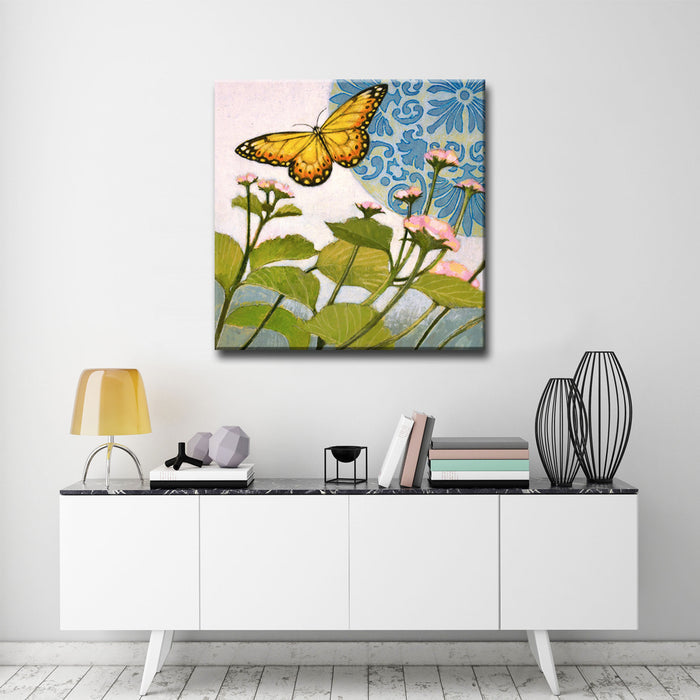 'Flitter No. 2' Wrapped Canvas Wall Art