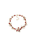 Anne Klein Floral Station Drama Necklace