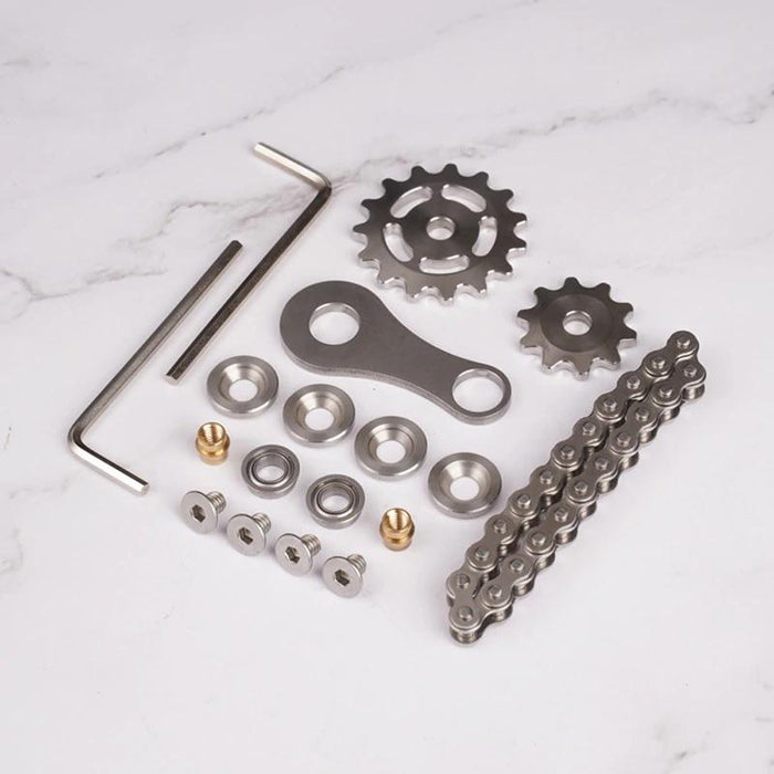 FlyWheel Sprocket Chain Fidget Spinner