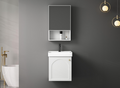 French design waterproof wooden  bathroom vanity quick installation 400/500/600