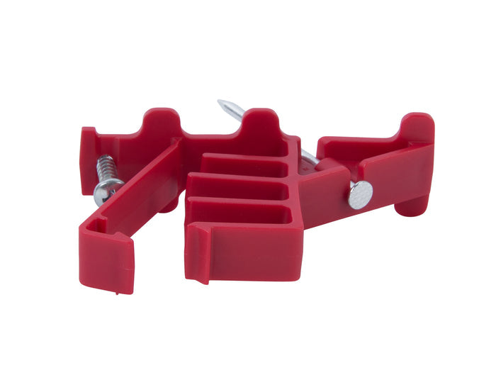 Gardner Bender MCS-100W SnapSHOT Multi-Cable Staple, Red, (100/pk)