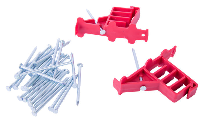 Gardner Bender MCS-100W SnapSHOT Multi-Cable Staple, Red, (100/pk)
