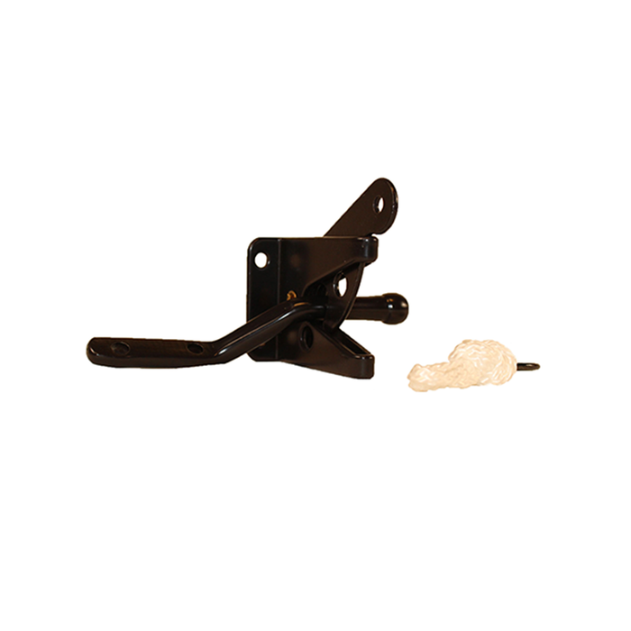 Gate Latch Black - Shed Windows and More, Inc.