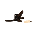 Gate Latch Black - Shed Windows and More, Inc.