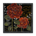 'Gilt Slate Flora No. 2' Wrapped Canvas Wall Art